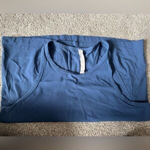 Blue Athletic Tank Top